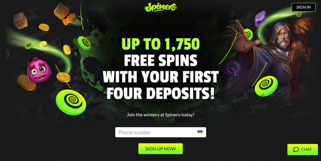 Spinero casino