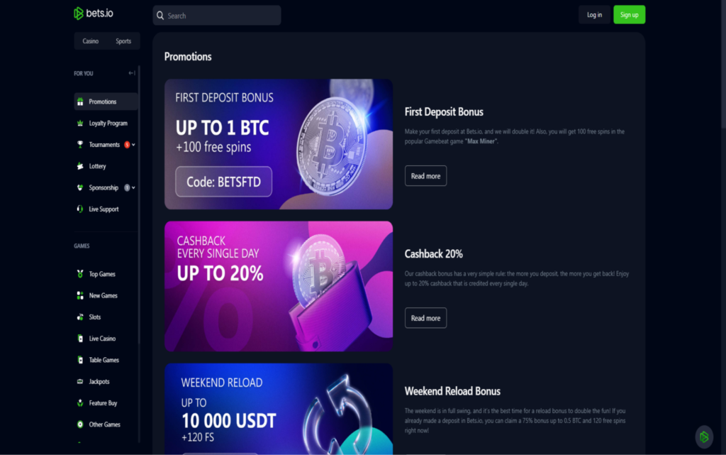 Bets.io Casino