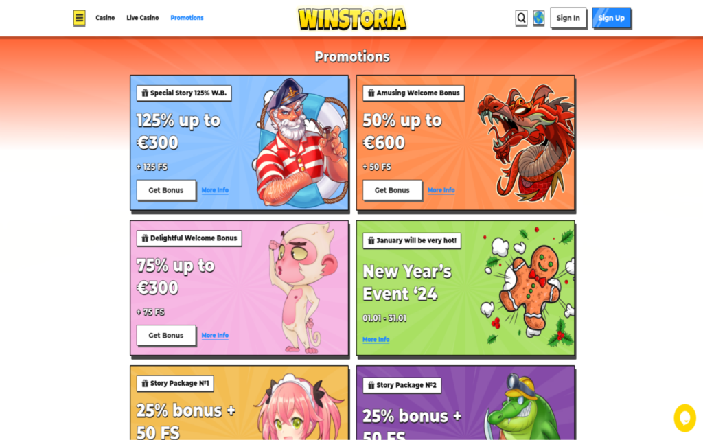 Winstoria Casino